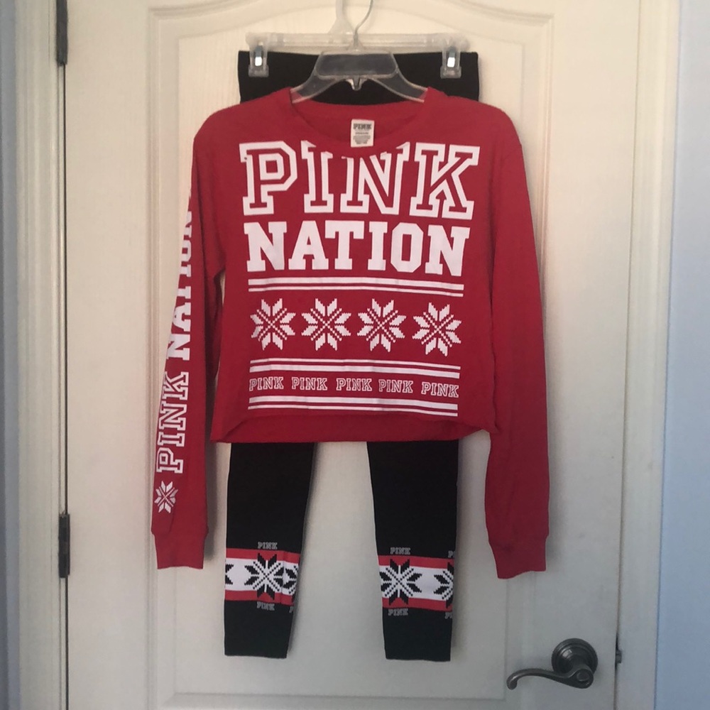 Legging outfit Xmas edition.